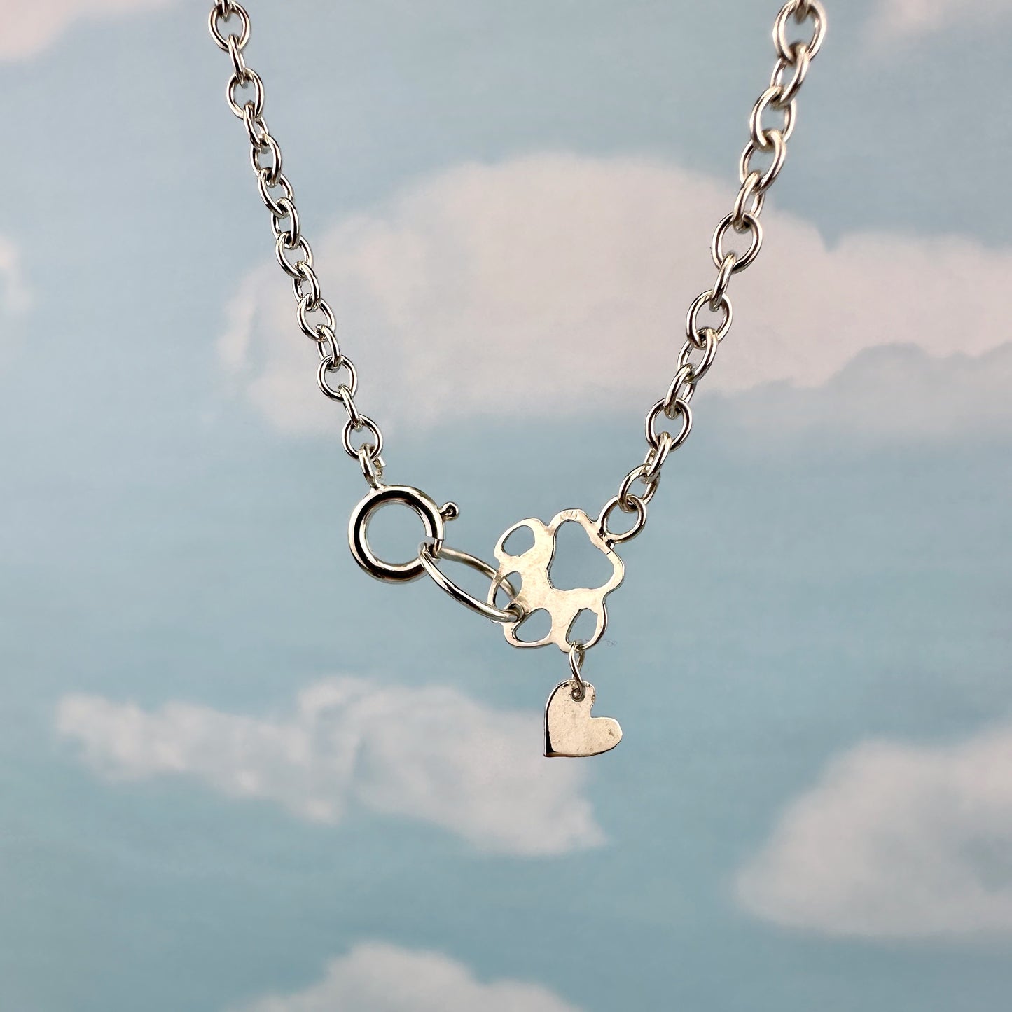 Multiple paws Necklace