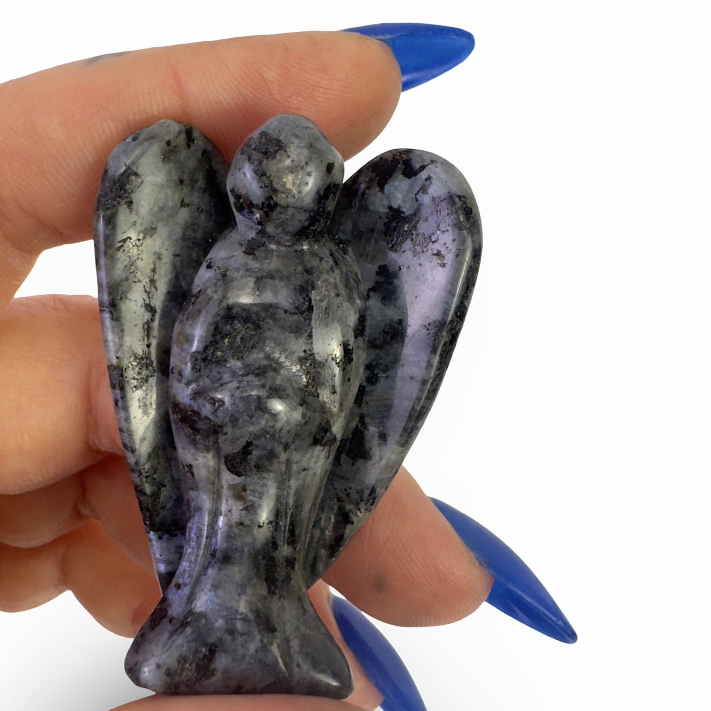 Larvikite Angel ā 2ā Pocket Guardian