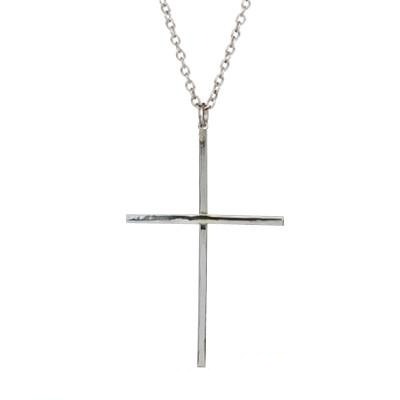 "PaPa don't PREACH" Large Cross Necklace