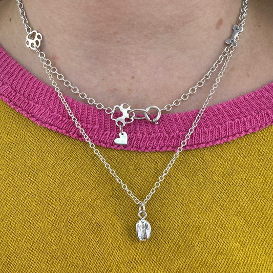 Little Coffee Bean Necklace