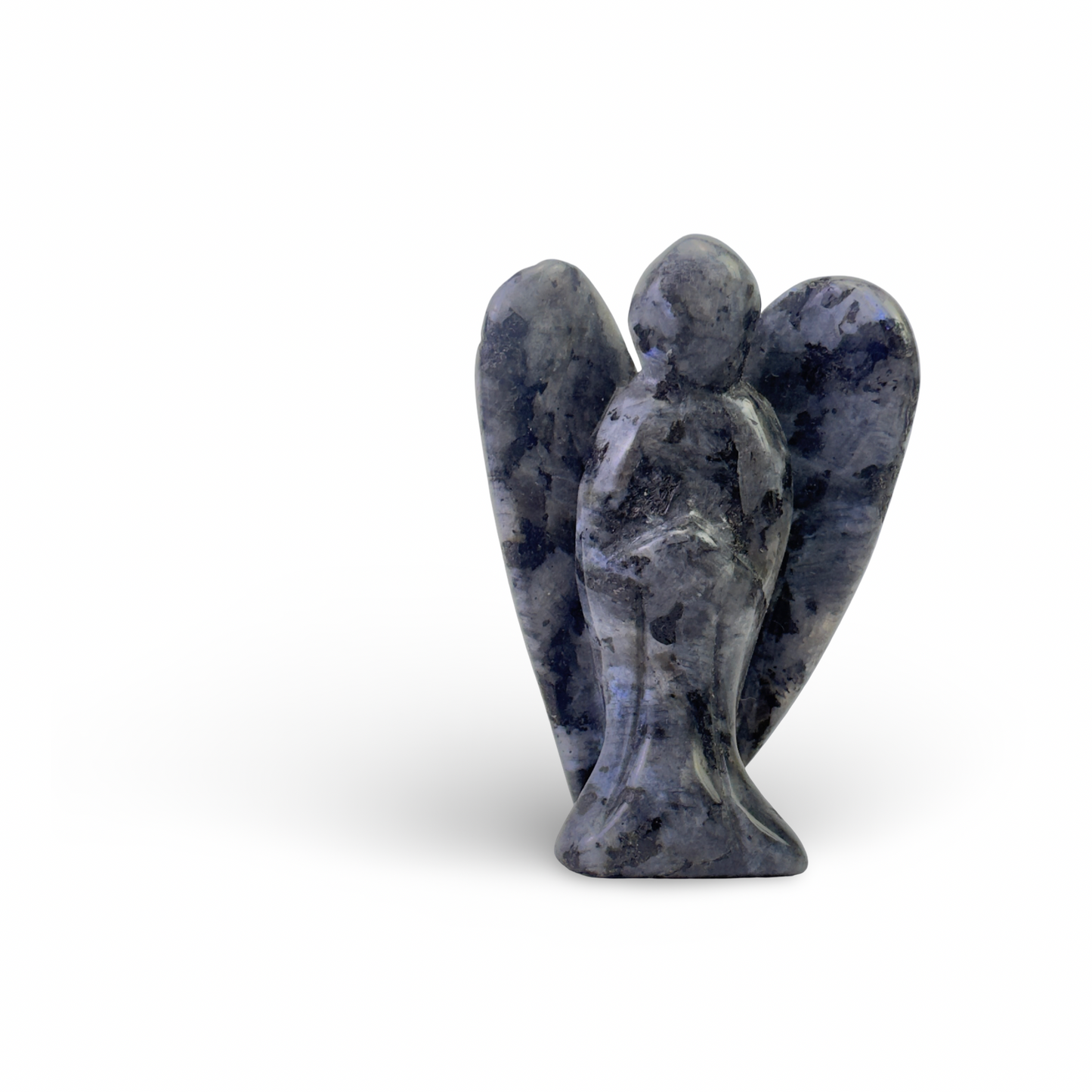 Larvikite Angel — 2” Pocket Guardian