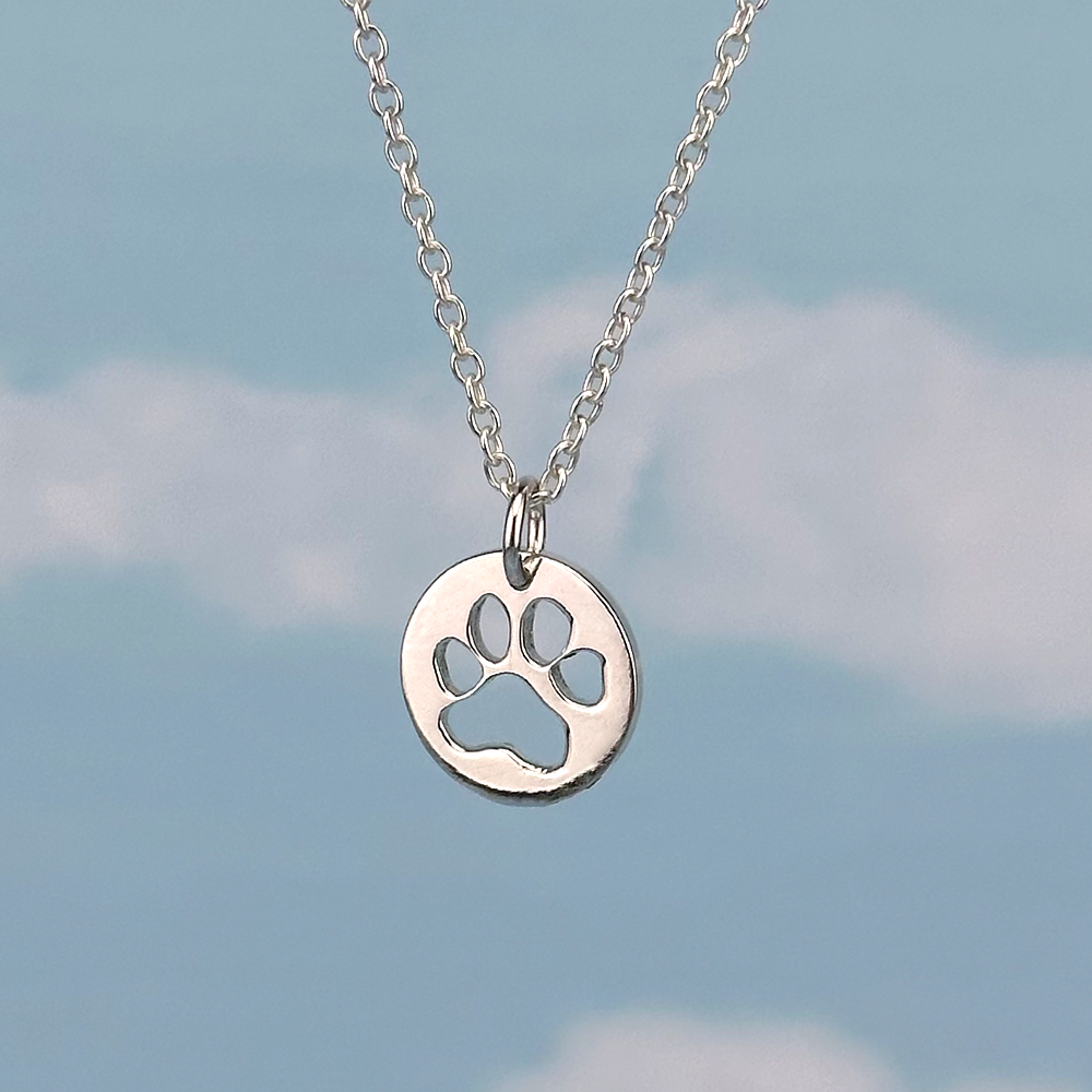 Paw Print Necklace