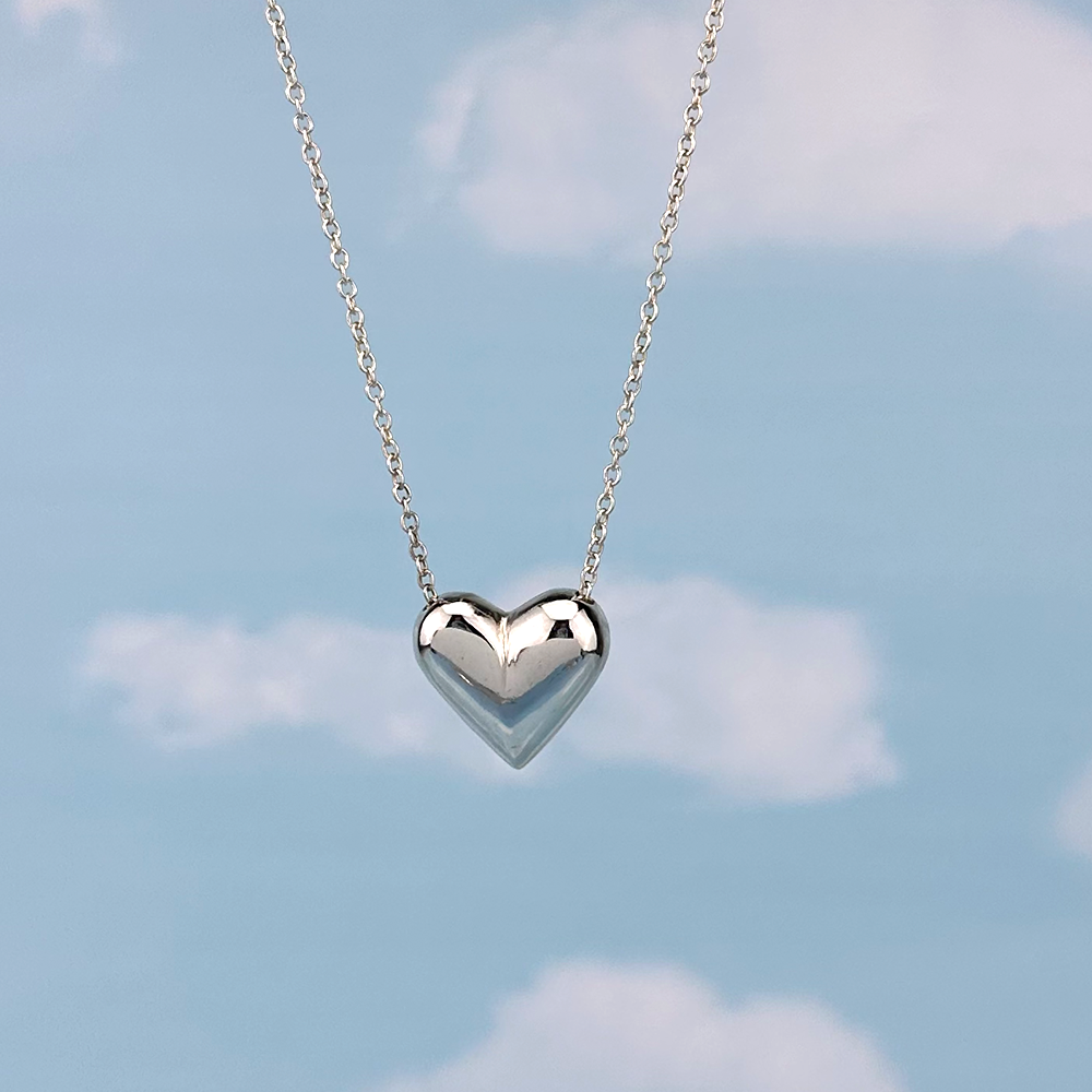 Floating Heart Necklace