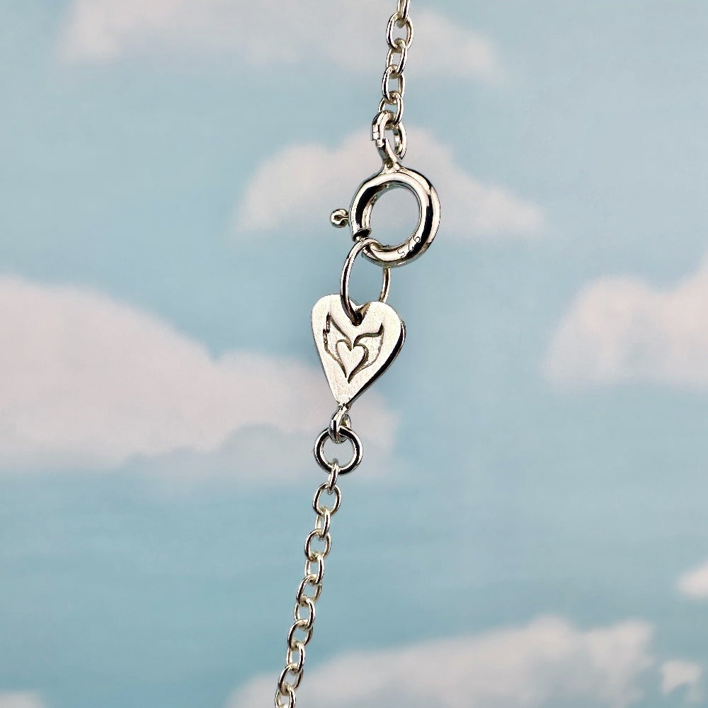 Initial bubble CG Treasures Necklace.