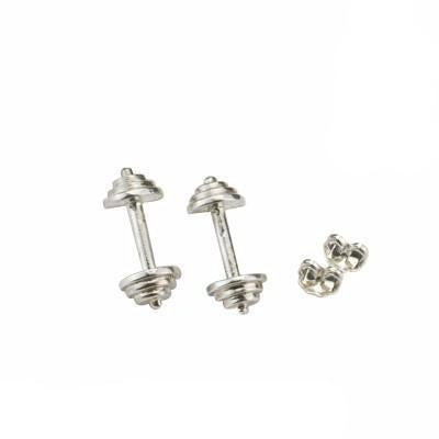 Dumbbell Jewelry Studs Earrings